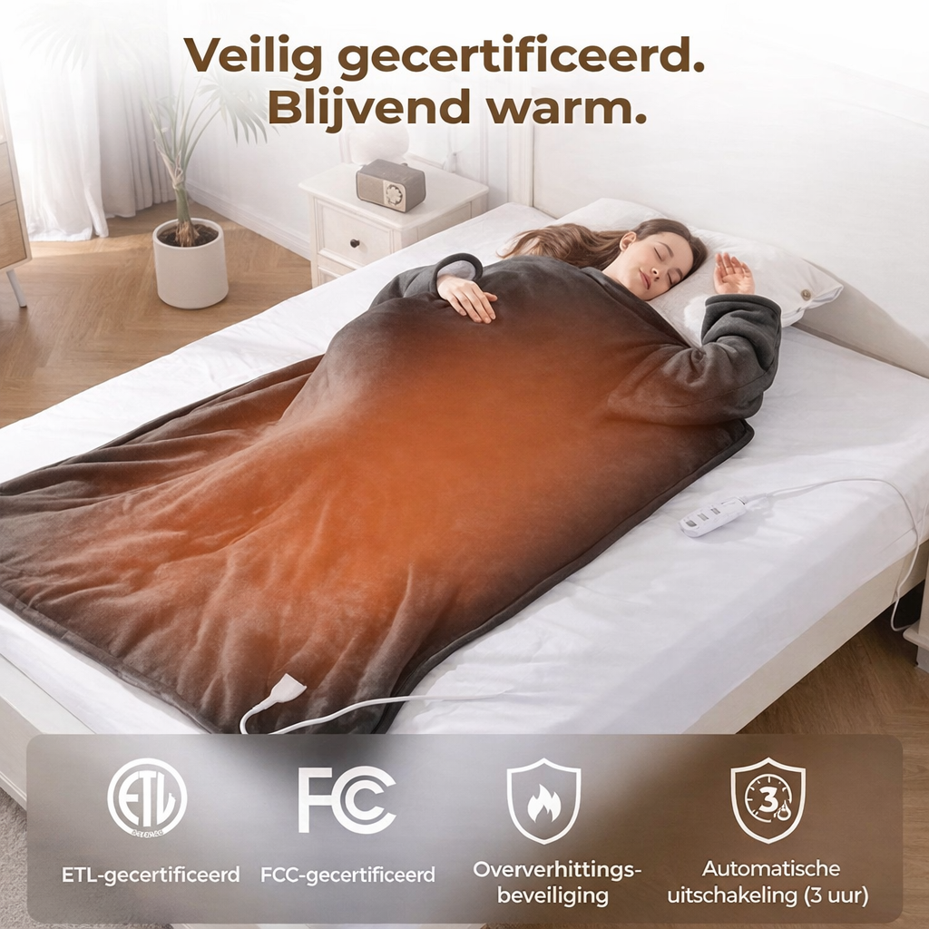 Verwarmde Draagbare Deken